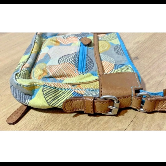 FOSSIL CROSSBODY Messenger Bag Purse - Picture 4 of 7